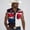 Blue A, variant on fnnxeal Mens Red Patriotic USA Flag Sleeveless Button Down Shirt Casual Western Frayed Top with Chest Pockets Relaxed Fit for Holiday Daily WearSize 2XL