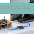 thumbnail image 2 of Gigabit network with 1/2 Ethernet ports, RJ45 Ethernet cable, broadband network routing, 1/2 splitter adapter, 2 of 5