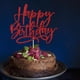 thumbnail image 5 of Cake Topper Kaoenla Decoración Feliz Cumpleaños con Brillo Rojo, 5 of 7
