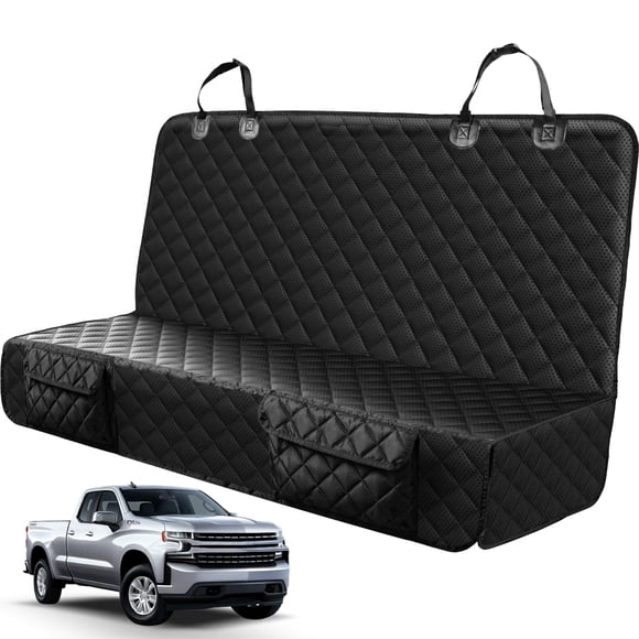 Fundas de asiento de coche para perros PETICON impermeables para camión Ford F150