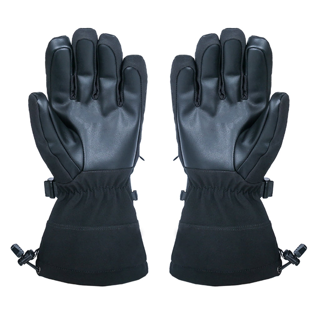 Gants De Ski Adulte - Imperméables, Chauds, Avec Protège-poignet - Pour Sports D'hiver Et Outdoor - 3
