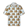 thumbnail image 4 of Camisetas con gráficos de capibara kawaii para hombre, ropa con estampado 3D, camisa hawaiana de playa Aloha, blusa de manga corta Y2k con solapa para niños, 4 of 5