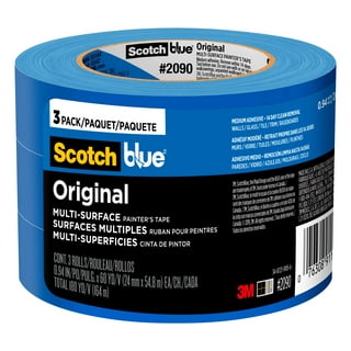 ScotchBlue Original Multi-Surface Painters Tape, Blue, 1.88 inches x 60  yards, 3 Rolls
