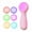 Pink, variant on Rechargeable Vibrating Silicone Facials Brush For Gentle Exfoliation And Improved Blood Circulation