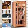 thumbnail image 3 of Gorro de sauna LifePro de lana tradicional rusa para hombre y mujer, 3 of 6