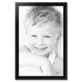 thumbnail image 2 of ArtToFrames 25" x 39" Matte Black with Beads Picture Frame, 25x39 inch Black Wood Poster Frame (WOM-4065), 2 of 8