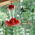 thumbnail image 2 of Hummingbird Swing 2 Pack Attractive Hummingbird Perch with Rust Resistant Metal Frame, Wooden Dowel and Hanging Chain for Wild Finches & Orioles Bird Outdoors$$Garden &, 2 of 7