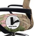 thumbnail image 5 of Whosucclay Rabbit Tulip Pattern Computer Office Chair Cover, Thick Desk Chair Task Chair Covers Non Slip Rotating Chair Slipcover Anti-Dust Chair Seat Protector with Elastic Bottom-L, 5 of 7