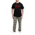 thumbnail image 5 of CafePress - Buffalo Plaid Bear Men's Dark Pajamas - Men's Dark Loose Fit Cotton Pajama Set, 5 of 7