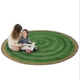 thumbnail image 6 of Feeling Natural 7'7" Round area rug in color Pine, 6 of 7
