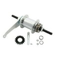 thumbnail image 1 of Dalazy Metal Enjoy Smooth Cycling Durable Bike Disc Brake Hub Set Sturdy Bike Brake Rear Hubs 36 hole silver, 1 of 6