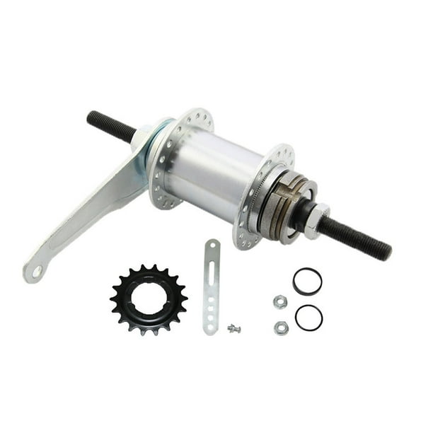 Juego de bujes de freno de disco Greeniant bicicleta duraderos traseros plata 36 hoyos