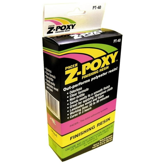 Pacer Technology (Zap) Z-Poxy Finishing Resin Adhesives, 12 oz