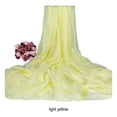 thumbnail image 4 of Mantón de bufanda de noche de gasa Sonducket elegante y hermoso color amarillo claro, 4 of 6