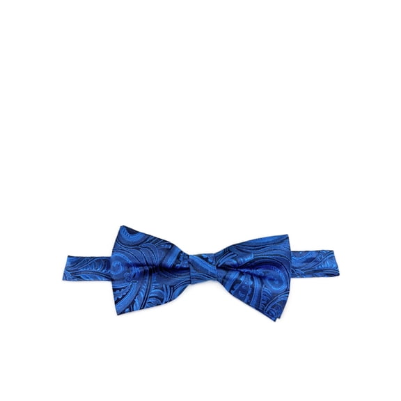 Royal Blue Classic Paisley Bow Tie