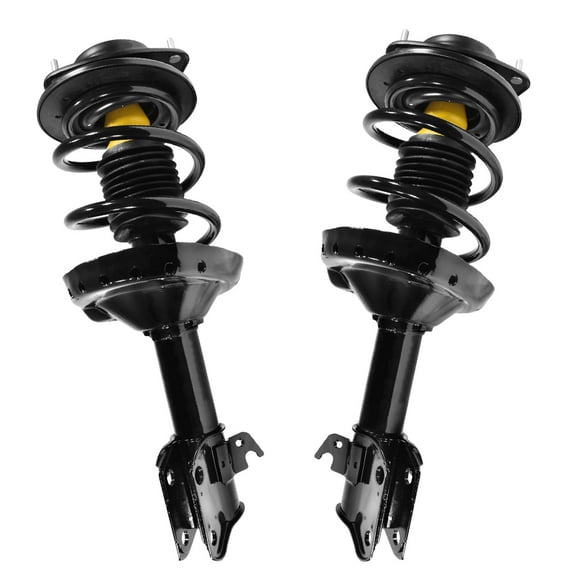 Detroit Axle - 2 Front Struts for 2005 2006 2007 2008 2009 Subaru Legacy Struts with Coil Spring Assembly Replacement Suspension