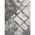 thumbnail image 2 of Luxe Weavers Geometric Abstract Art Deco Gray 4x5 Area Rug, 2 of 7