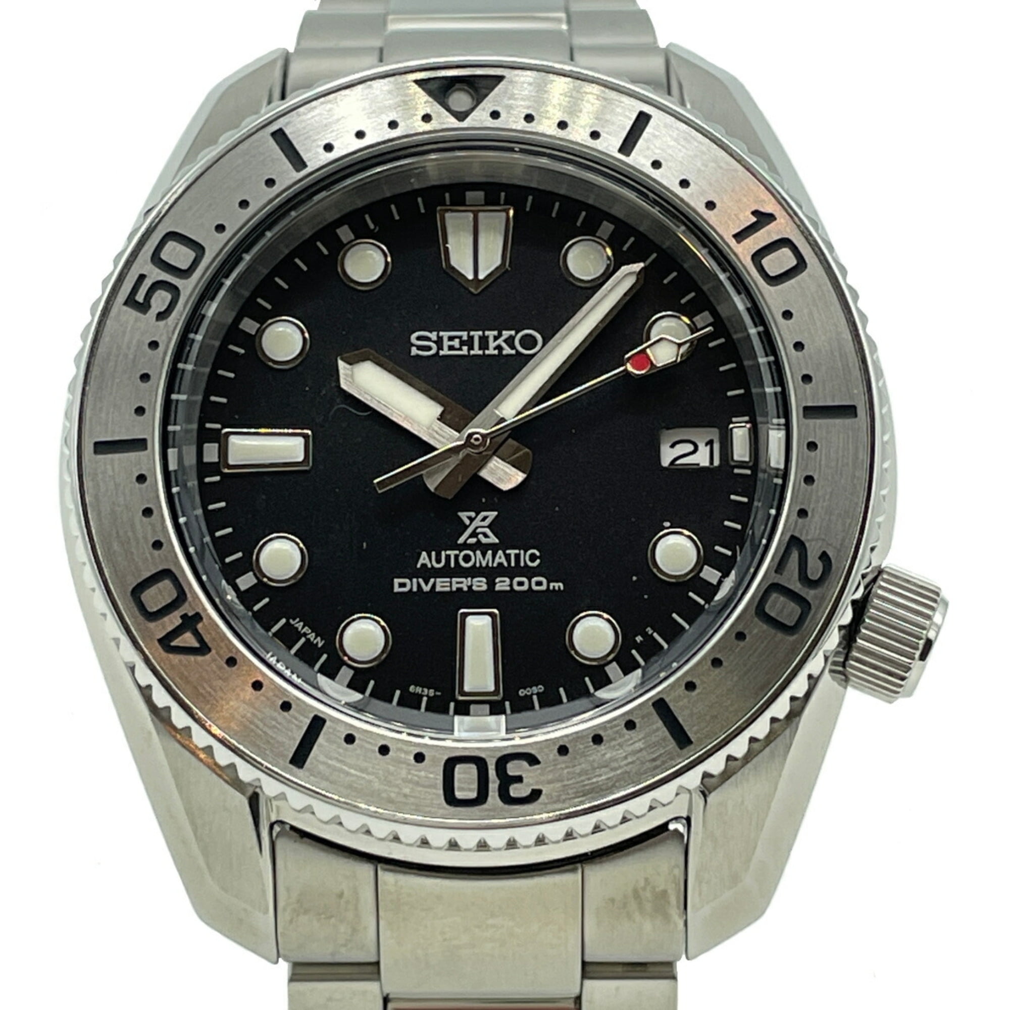 Authenticated Used Seiko diver's watch wristwatch