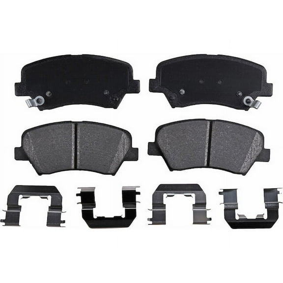 Front Brake Pad Set - Compatible with 2011 - 2016 Hyundai Elantra Sedan 2012 2013 2014 2015