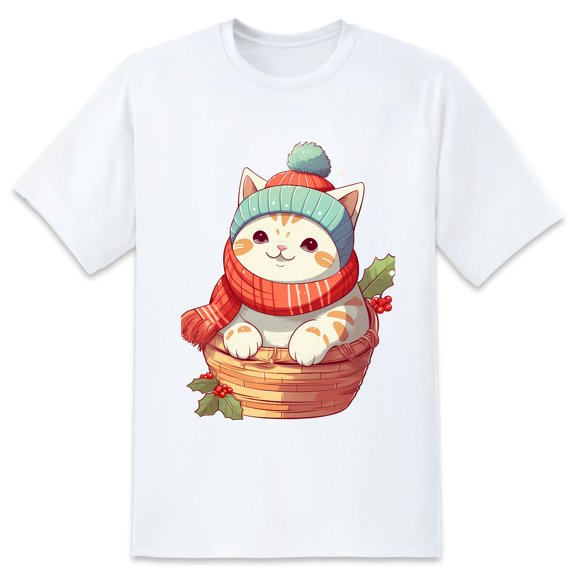 Men's Graphic TeeCat (1) Letter Print T-Shirts Round Neck Short Sleeves Sizes XS-5XL Summer Daily Casual Tops