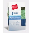thumbnail image 3 of Hanes Boys Pure Comfort Underwear Briefs 5-Pack, 3 of 4