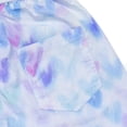thumbnail image 4 of Girls Wide Leg Pants Gradient Heart Print Elastic Waist Loose Fit Cotton Culottes Casual Summer Trousers for Girls, Purple, Sizes 7-8, 4 of 8