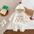 thumbnail image 2 of GDREDA Girls' Jumpsuits & Rompers Rompers for Girl Baby Girls Print Christmas Spring Winter Long Sleeve Romper Jumpsuit Clothes Beige,0-6 Months, 2 of 7