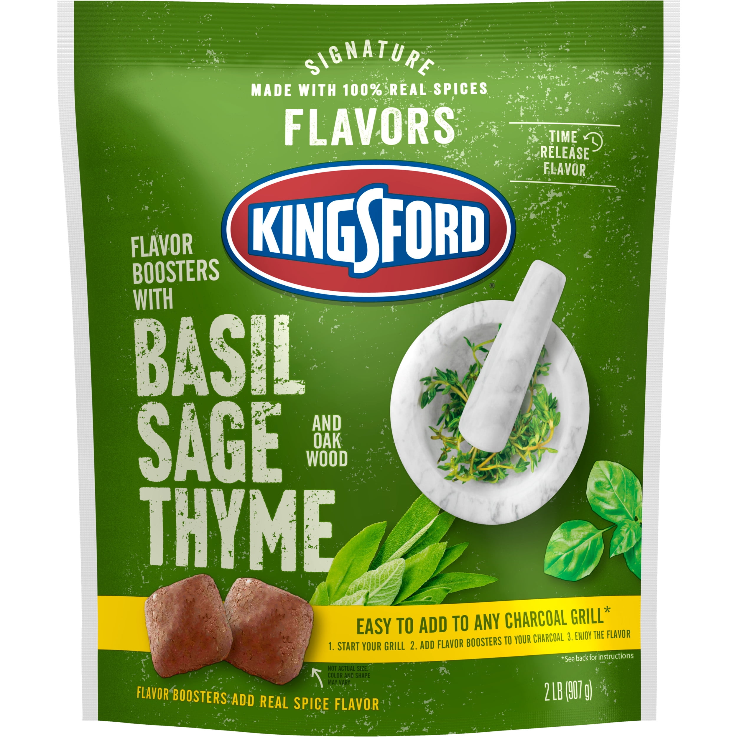 Kingsford Flavor Boosters Basil Sage and Thyme, 2 lb