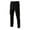 Black, variant on WREESH Men's Cargo Pants Fashion Casual Pure Color Outdoors Zipper Pocket Casual Pants Sweatpants Black