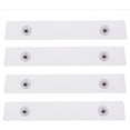 thumbnail image 1 of evron Self-Adhesive Stickers Corner Mounting Shelf,Set of 4 (Clear Tapes, Shelf not Included), 1 of 2