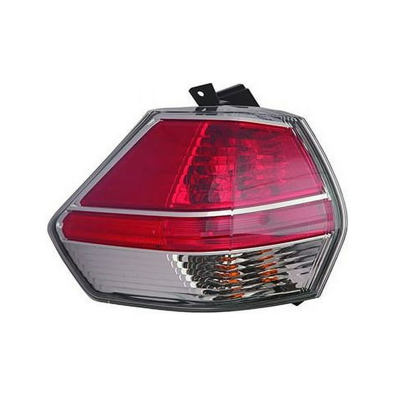 Left Driver Side Tail Light Assembly - Compatible with 2014 - 2016 Nissan Rogue 2015