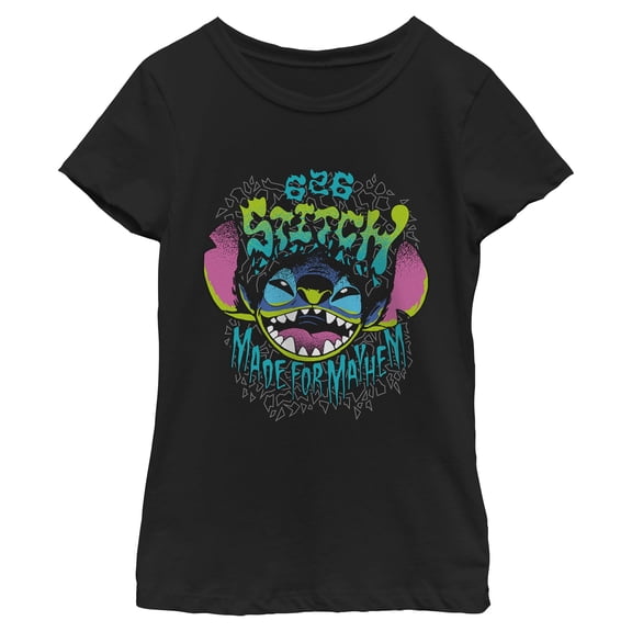 Girls Lilo & Stitch Made For Mayhem T Shirt