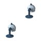 thumbnail image 1 of Yuarrent Protección de tope de puerta Parachoques autoadhesivo Soporte de reducción de ruido Protector extraíble Sala de estar Azul Azul 2piezas Yuarrent CBP211401, 1 of 5