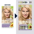 thumbnail image 3 of Garnier Nutrisse Ultra Nourishing Permanent Hair Color, LB1 Ultra Light Cool Blonde, 3 of 9