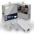 thumbnail image 3 of Cargador USB inteligente de 8 puertos 50W 8A Concentrador USB multipuerto con pantalla LCD Abanopi Cargador, 3 of 7