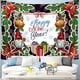 thumbnail image 5 of Tapiz de Navidad para colgar en la pared, tapiz de chimenea para sala de estar, dormitorio, decoración de dormitorio, tapices, tapiz colgante de pared, tapiz psicodélico brillar Hogar, 5 of 5