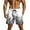 A Gray, variant on Menshorts Mens Shorts Casual Men's Casual Homewear Flame Printing Funny Printed Trousers Beach Sports Shorts Fast-Drying Trousers Gray XL