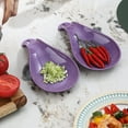 thumbnail image 3 of Hyasfey 2Pcs Spoon Rest for Stove Top Durable Plastic Spoon Holder Kitchen Utensils Holder Easy to Clean Spoon Mat Compact Size Ladle Holder Stylish Look Dishwasher Safe, 3 of 8