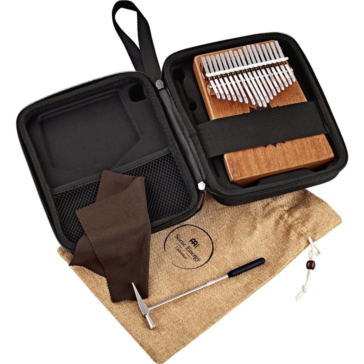 Meinl Sonic Energy 17-Note Sound Hole Kalimba (Mahogany)