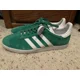thumbnail image 1 of Adi - das Gazelle Mens Shoes Size 9 US Green Suede White Stripes, 1 of 6