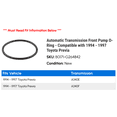 thumbnail image 2 of Automatic Transmission Front Pump O-Ring - Compatible with 1994 - 1997 Toyota Previa 1995 1996, 2 of 2