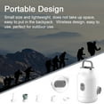 thumbnail image 3 of Portable Air Pump for Inflation & Deflation Electric Inflator Pump Multifunctional LED Camping Light Power Bank Support Stepless Dimming with 5 Nozzles for Inflatable Pool Floats Air Mattress Airbed, 3 of 8