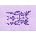 thumbnail image 1 of Ahgly Company Indoor Rectangle Patterned Heliotrope Purple Area Rugs, 3' x 5', 1 of 6