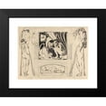 thumbnail image 2 of Koloman Moser 24x20 Black Modern Framed Museum Art Print Titled - Allegory of Summer (In or After 1896), 2 of 5