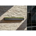 thumbnail image 5 of Veadek Geo Series Trough Hanging 32" Planter - Black, 5 of 10