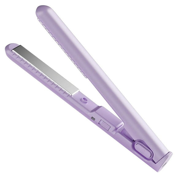 Mini Flat Iron Hair Straightener Mini Dual Purpose Curling Irons 20S Fast Heating Hair Irons for Travel