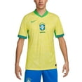 thumbnail image 4 of Men's Nike  Yellow Brazil National Team 2024 Home Stadium Replica Jersey, 4 of 6