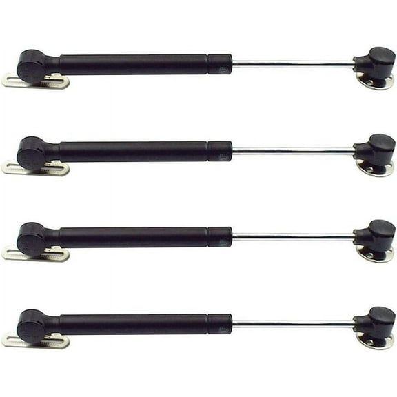 MLINS  4 PCS Safety Lift Cabinet Hinge Retractable Door Support Black