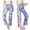 Gray, variant on Tejiojio Fall Clearance Women's Tie-dye High Waist Stretch Strethcy Fitness Leggings Yoga Pants