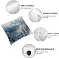 thumbnail image 6 of Ullo0ord Winter Mountains Panorama' Photography Throw Cushion Pillow Cover for Living Room, Sofa 18x18in, 6 of 7